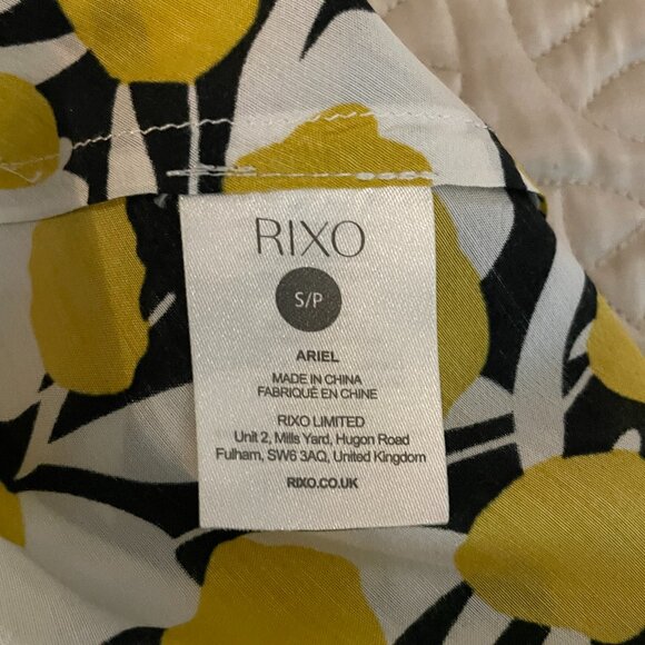 Like New! Rixo Ariel Silk Tulip Midi Dress Size S/P - Picture 10 of 11